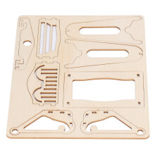 Holz 3D Puzzle Schaukeln Spielzeug für Kinder & Erwachsene DIY Bastelset Bildungs- & Spaßfaktor