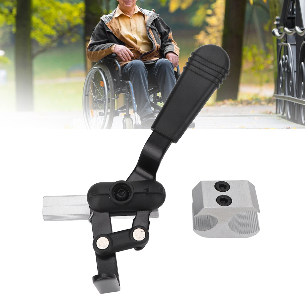 Heavy Duty Aluminium Alloy Wheelchair Hand Brake 25mm/1in for Elderly Left