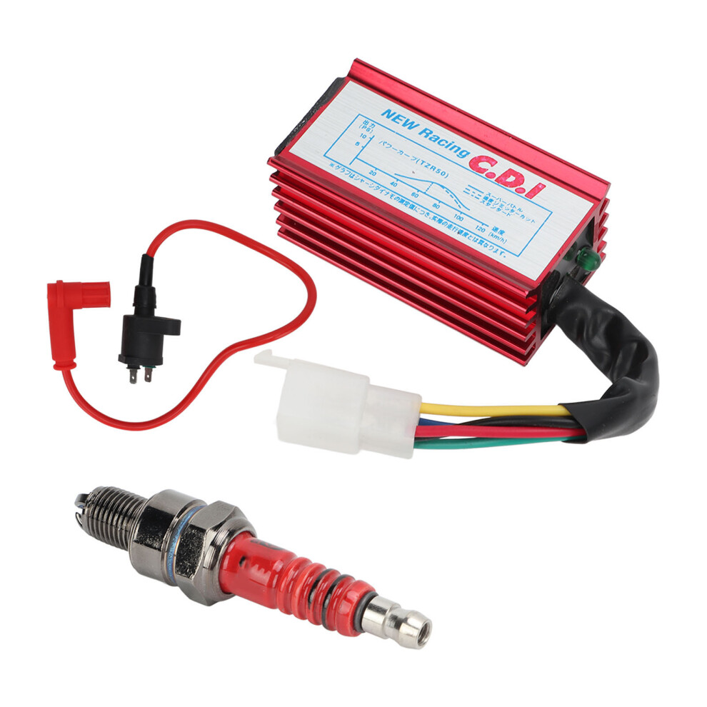 Aluminum 5-Pin Ac Cdi Ignition Coil Kit For 50Cc-150Cc Pit Dirt Bike 7691357420523