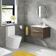 Wall Mount Single Door Non Illuminated Mirror Cabinet - 500mm x 500mm