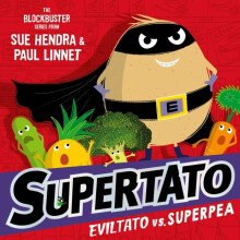Supertato Eviltato vs Superpea by Paul Linnet Paperback Book