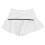Sommer-Plissee-Rock L Weiß Polyester Taschen 4