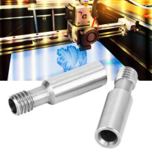 2Pcs 303 Stainless Steel Heatbreak Tubes for 3D Printers, 7mm Diameter