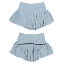 Damenfliedershorts mit Falten, mit Taschen, atmungsaktiv und dehnbar, Größe L