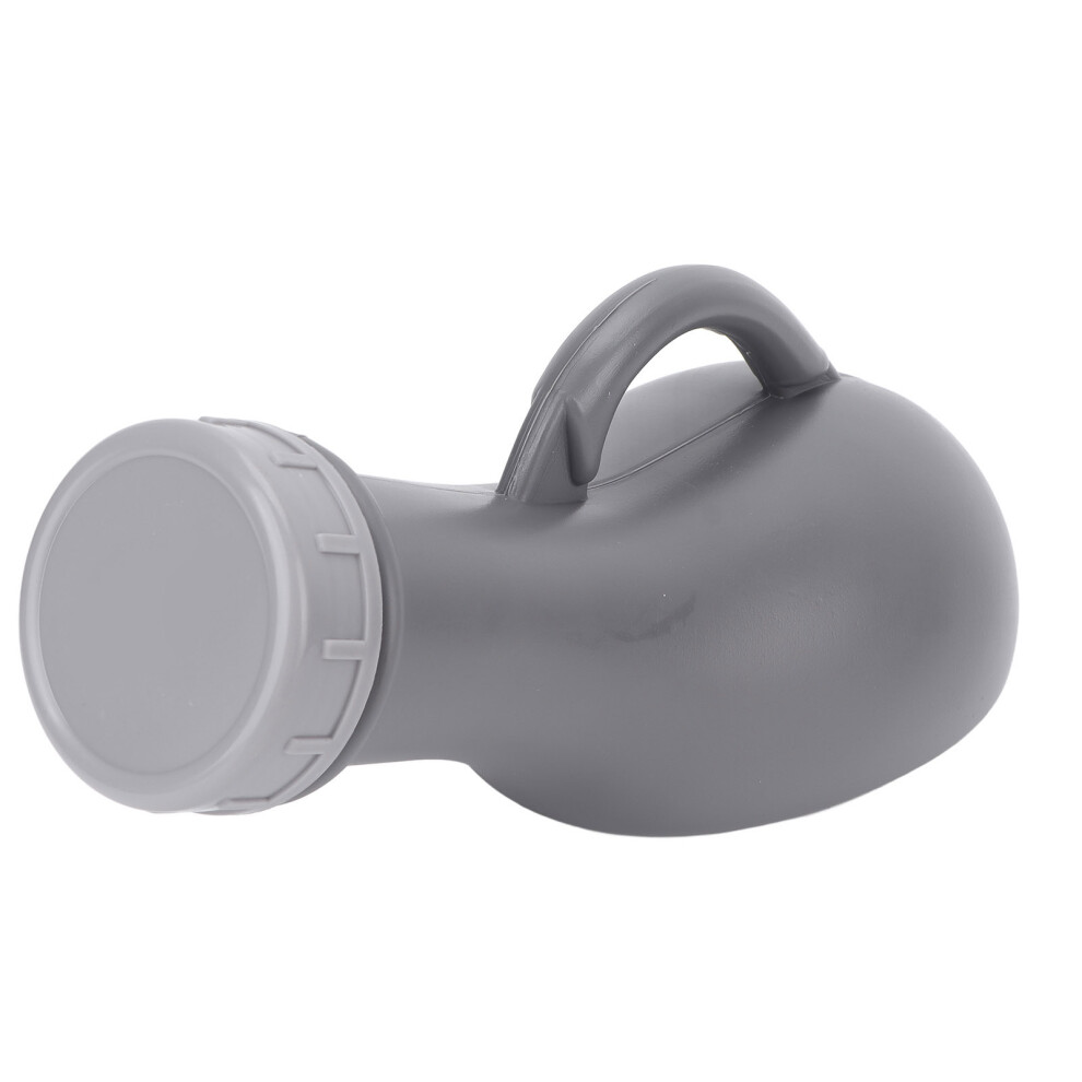 Durable Male Urinal Bottle with Lid & Handle for Incontinence Care