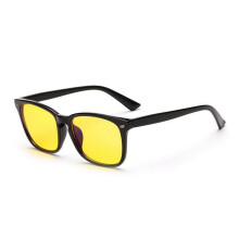 Blue Light Blocking Gaming Glasses, Yellow Lens, Anti-Glare Eyewear for PC, Laptop, Gaming, and Reading