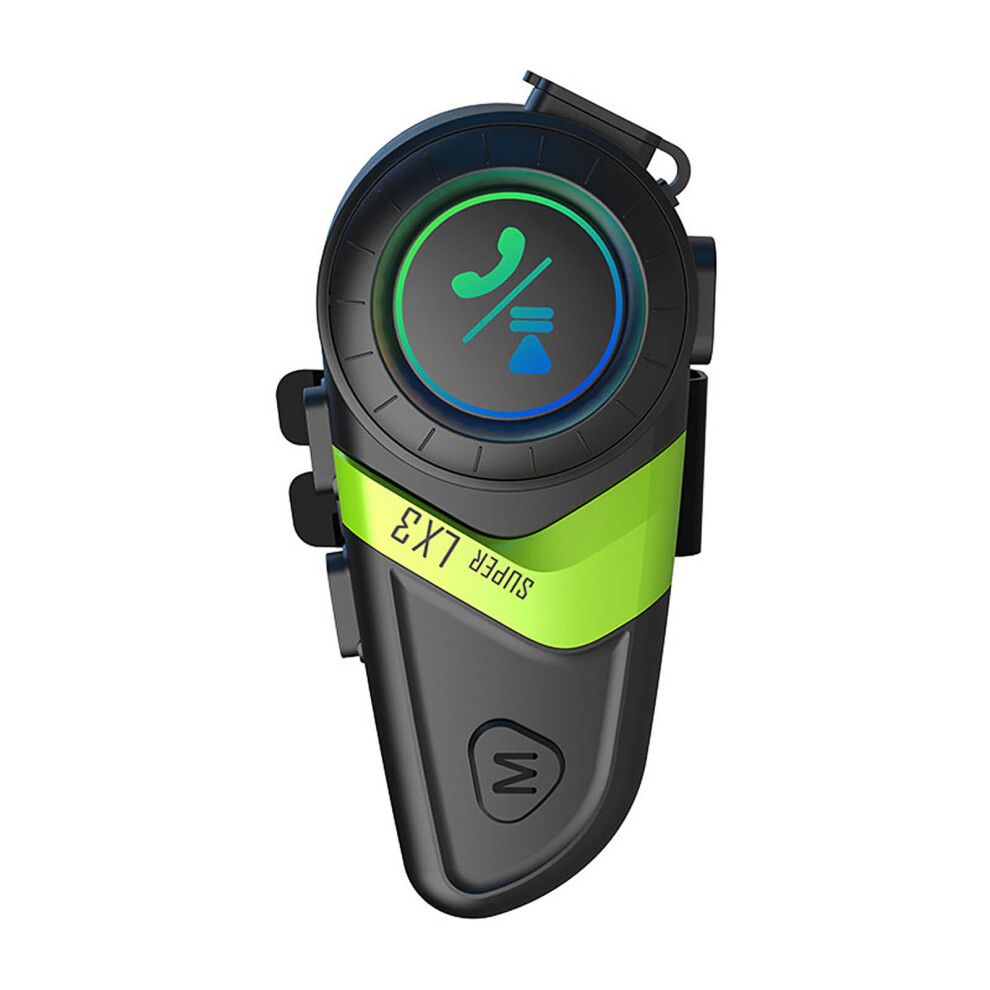 Bt5.0 Motorcycle Helmet Headset, 1200Mah, Ipx6, 20H Runtime 7601357423103