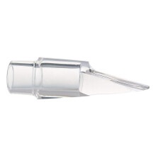 Visual Inspection Sax Accessory Clear Mouthpiece for Alto Sax ABS, Extended Sound Projection, Compatible with Sax Models