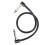 FC-16 Effektkabel 40 cm Metallischer Winkelstecker für E-Gitarre 6