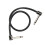FC-16 Effektkabel 40 cm Metallischer Winkelstecker für E-Gitarre 3