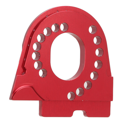 Placa de motor de aluminio roja 40x40mm 11g RC 2