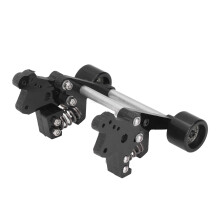 RC Car Head Up Wheel with Stainless Steel Front Bumper for 1/8 LMT