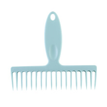 Broom Hair Removal Comb Cleaning Tools For Drain Cleaning In Bedroom And Bathroom With Handle And Hanging Hole Blue