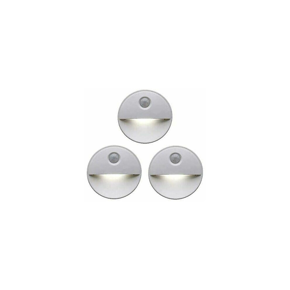 Kikidex (As Show, One Size) Led Night Motion Sensor Sleep-Inducing Tint With Led Bulbs Cordless Operation Perfect For Bathroom Cabinets, Stairs And More Light