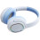 Wireless Headset PC - PC Compatible, Over-Ear Ergonomic Headset, Lightweight Foldable Earpiece, Blue For Gaming 5