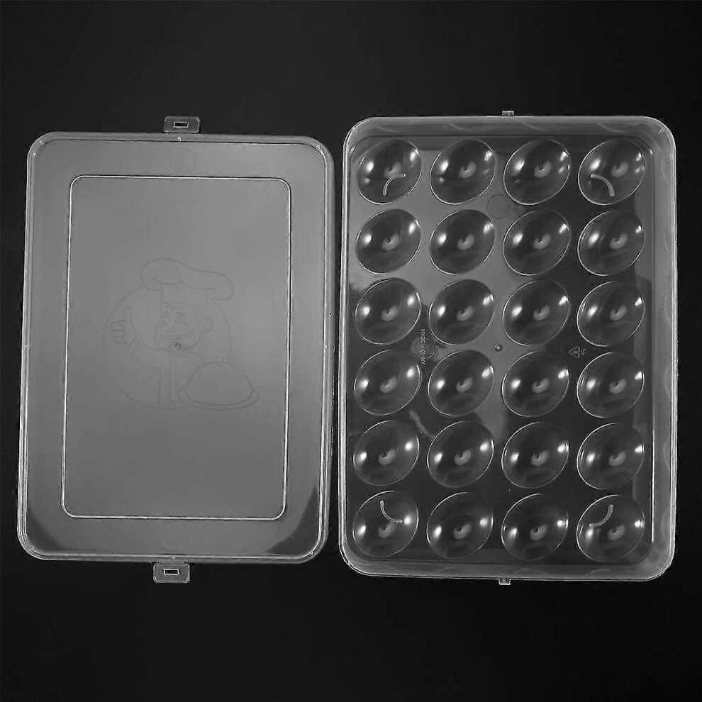 Kikidex (As Show, One Size) Egg Holder For Refrigerator, Deviled Egg Tray Carrier With Lid Fridge Egg Storage Stackable Plastic