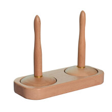 Yarn Stand Portable Multipurpose Wooden Yarn Holder For Winding Weaving Spinner Tool For Home Studio Crochet Hobby