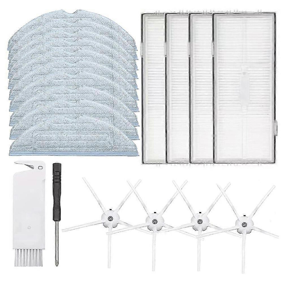 Kikidex (As Show, One Size) For G10 S7 T7s Plus Replacement Parts Mop Hepa Filter Side Brush Vacuum Cleaner Accessories