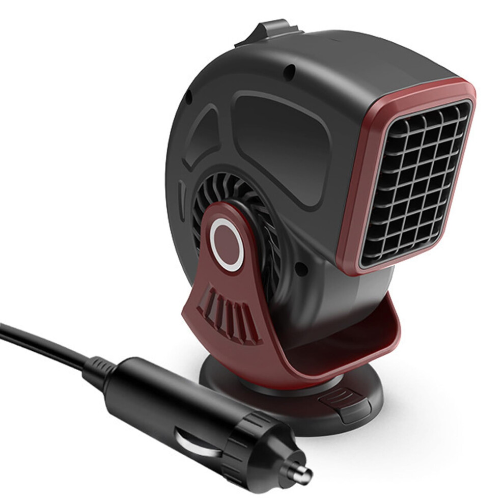 Car Heater Defroster 12V 150W Plug In Cigarette Lighter 360 Degree Brackets Windshield Defogger Portable Car Heater Fan 9339159946190