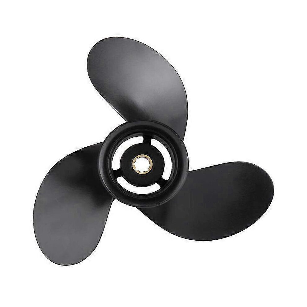 Kikidex (As Show, One Size) Marine Propeller 48-828156A12 Upgraded Aluminum Outboard Propeller 6/8/9.9/10/15Hp For Mercury Outbo