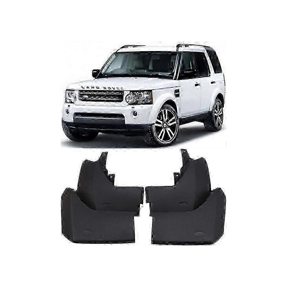 Kikidex (As Show, One Size) Molded Splash Guards And Mud Flaps For 2009-2018 Land Rover Discovery 4 Models