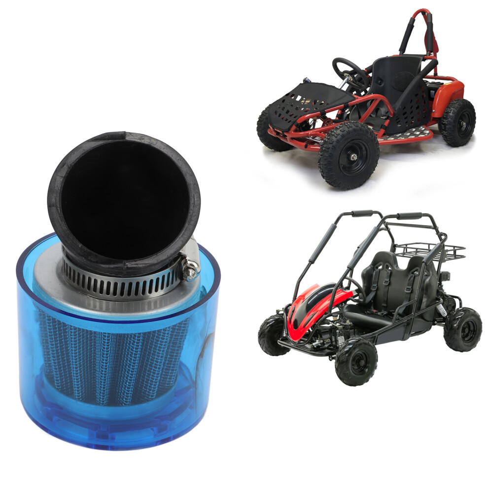 Motorcycle Atv 42Mm Inlet Air Filter 45 Bend Waterproof Design 4931357424460