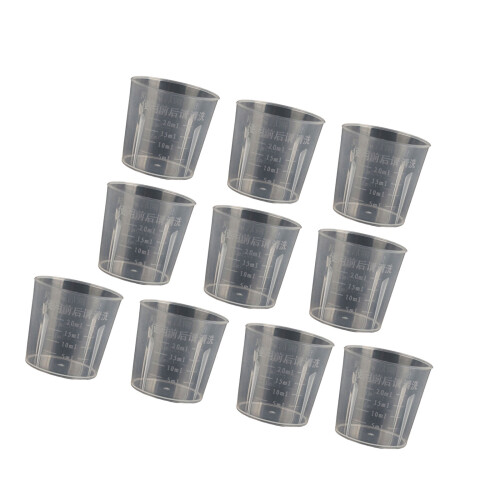 Pack of 5 Liquid Measuring Cup Clear Kitchen Cup Clear-20 ml