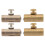 Cello Wolf Tone Eliminate Wolf Tone Mutes Adjustable Cello-Gold 2