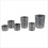 Pack of 5 Plastic Graduated Measuring Beaker Clear Liquid-15 ml 2