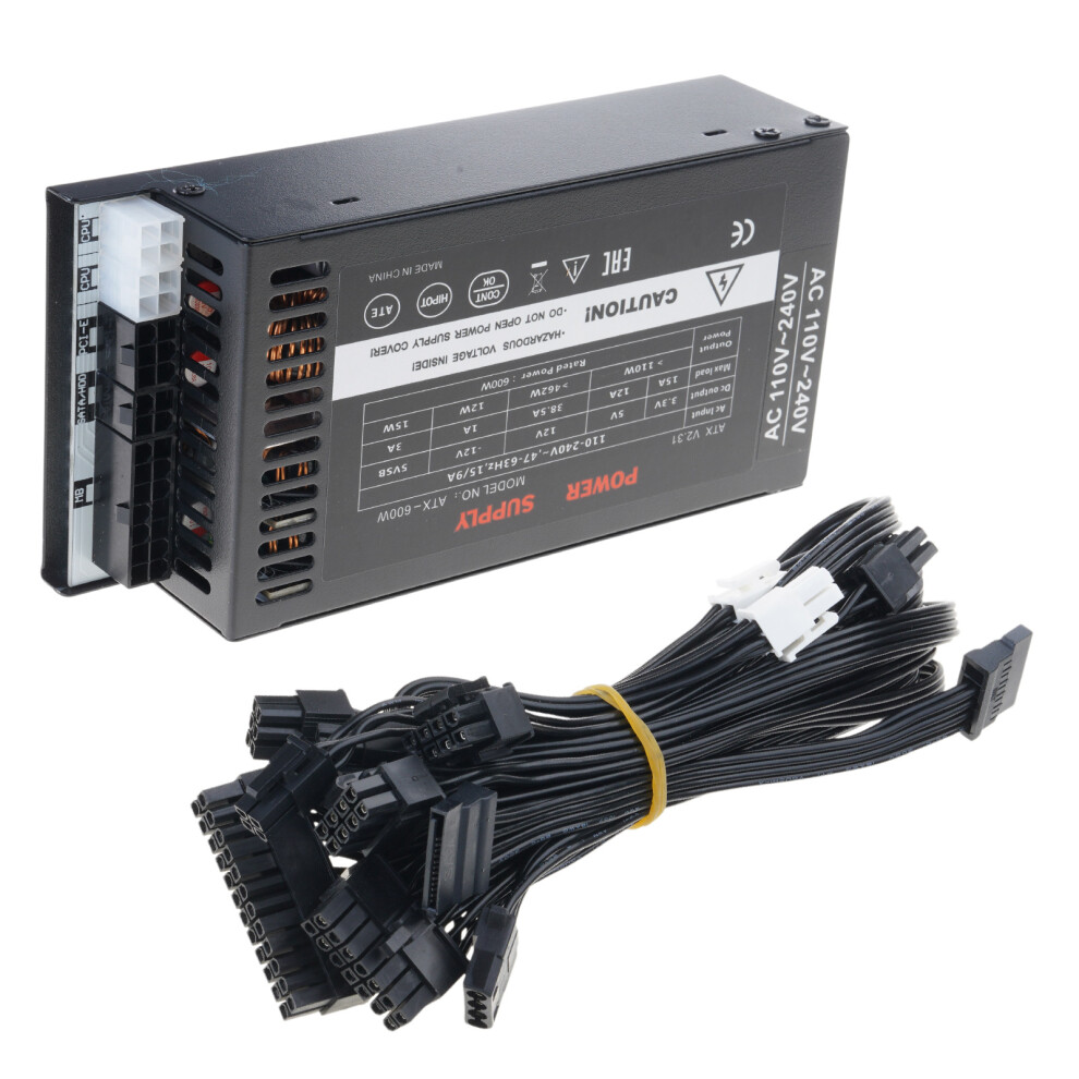 Stable Performances 600W Flexs Atxs Power Supply Unit For Itx 7704000081535