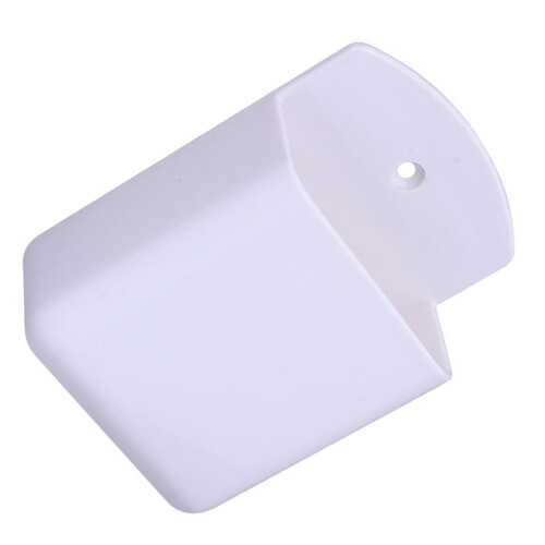 Wall Mounted Remote Control Holder Multifunctional Wall-White