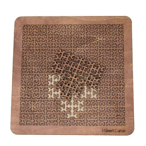 Christmas Fractal Tray Puzzles