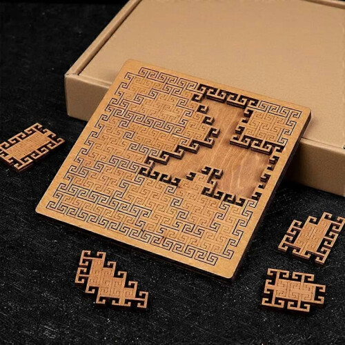 Christmas Fractal Tray Puzzles 2