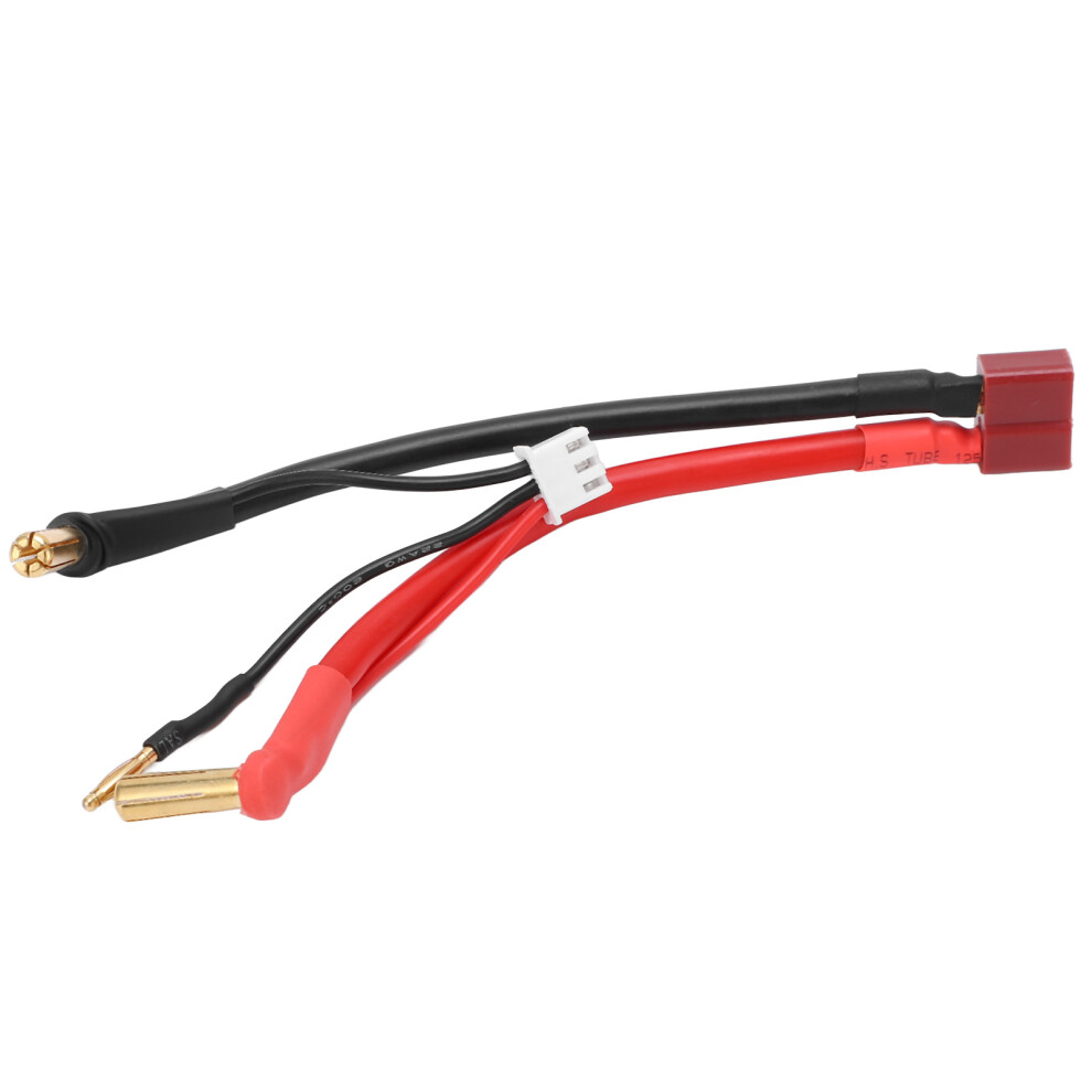 Rc Car 2S 7.4V Lithium Battery T Plug Female To 90 4Mm Banana Plug Male Cable 9491357428721