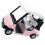 Alloy Pullback Golf Cart Model Cake Toppers Home Display-Pink 1