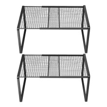Contemporary Closet Organizers Shelf Reinforced Iron Flat-1
