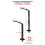 Fishtanks Light Fixing Support Bracket Adjust Height Mounting 3