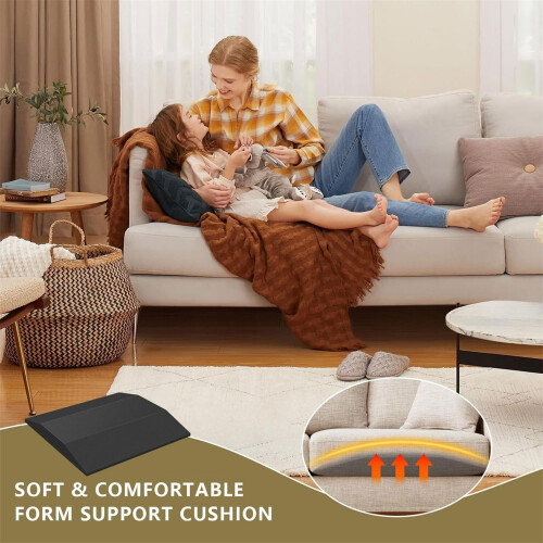 Sturdy Polyurethane Foam Cushion Insert for Sagging-White 2