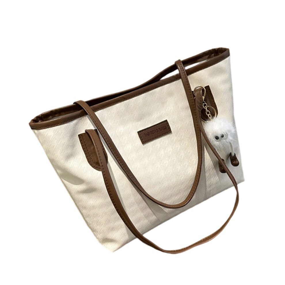 Stylish Work Hand Bag Waterproof Spacious-Coffee pendant-image-OPC-PMPCMZ2-NEW