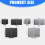 Dish Drying Silicone Mat With Drainage Channel Heat-Black 1 5