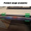 Support de rouleau de peinture Portable pour outil-Vert 3