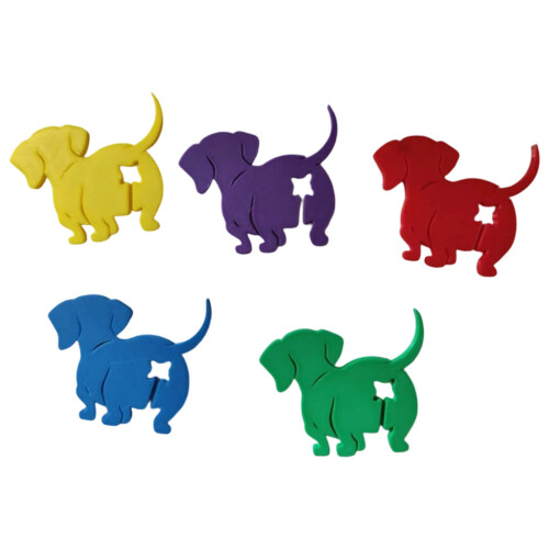 Clips de sac de nourriture pour animaux de-Un style chiot