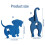 Clips de sac de nourriture pour animaux de-Un style chiot 4