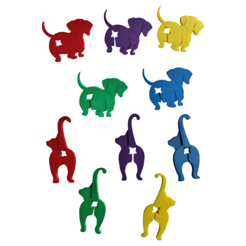 Clips de sac de nourriture pour animaux de-Un style chiot 1