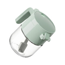Household kitchen Moisture-Proof Seasoning Jar Salt-Green