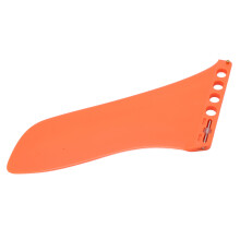 Single Fin PVC- und Glasfaser-Surfboardfinne Orange für Wassersport