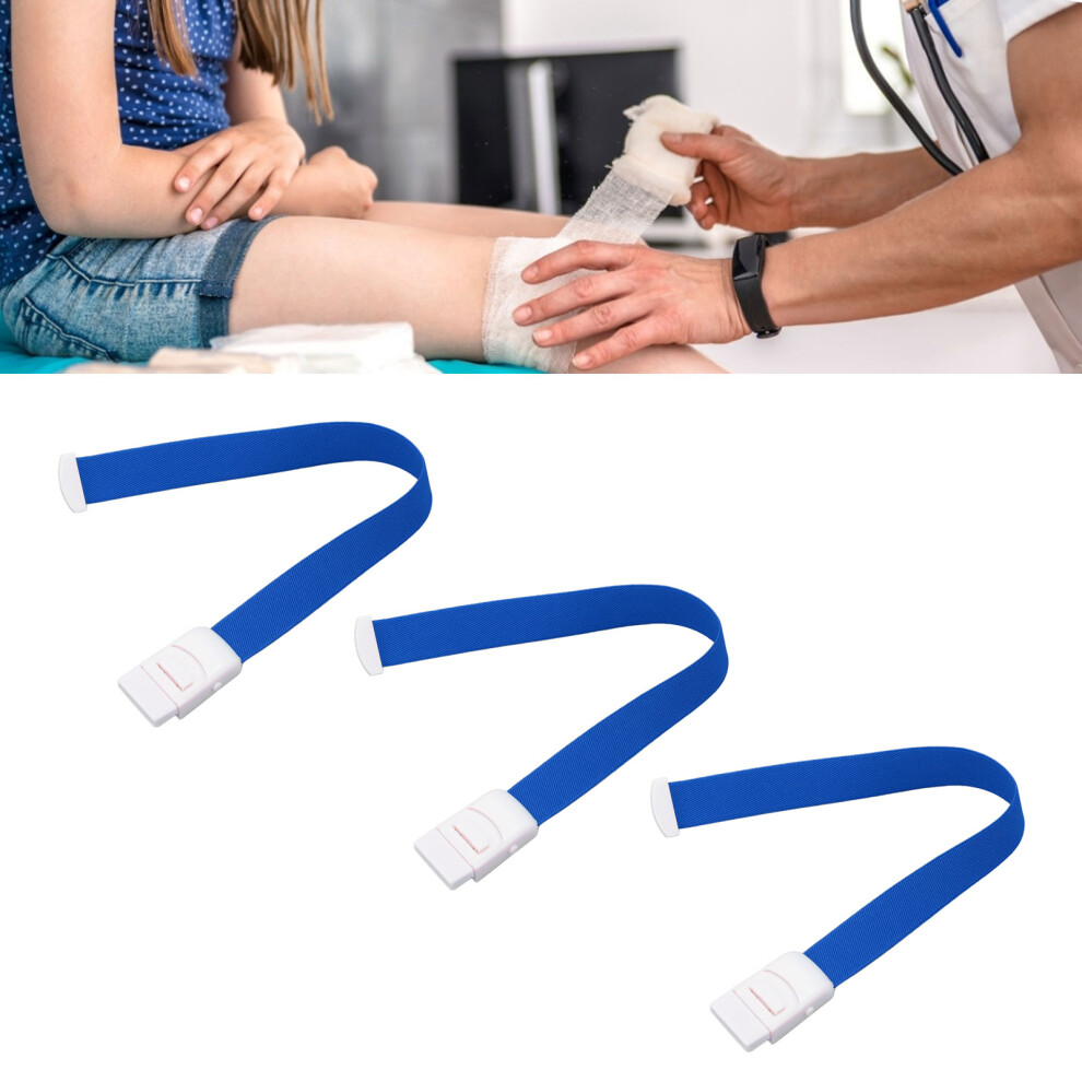 Blue Life Saving 3Pcs Tourniquets Emergency First Aid Hemorrhage