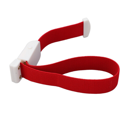Notfall 3 Stück Rote Elastische Tourniquets für Erste Hilfe, 40 cm Elastisch 2