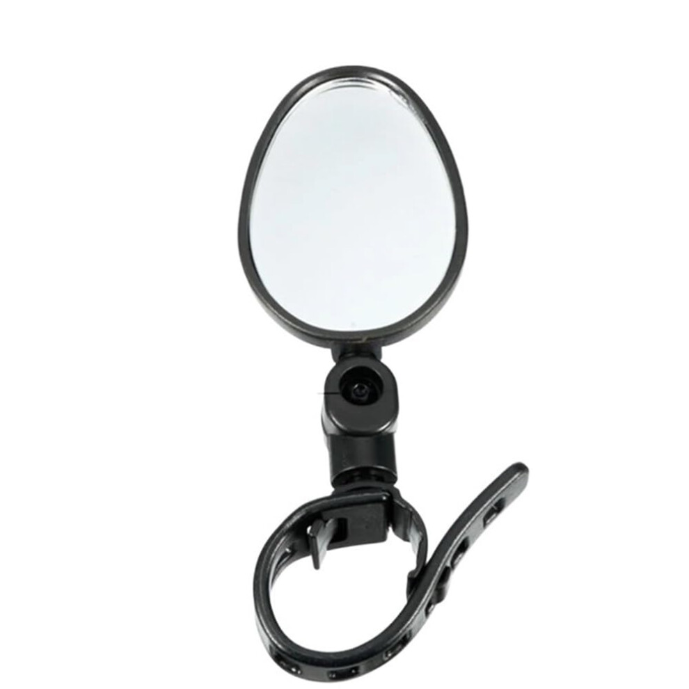 Motorcycle Rear View Mirrors 360 Rotation Wide Angle Folding Oval 1 Pc Bicycle Road Bike Compatible 9339159946442