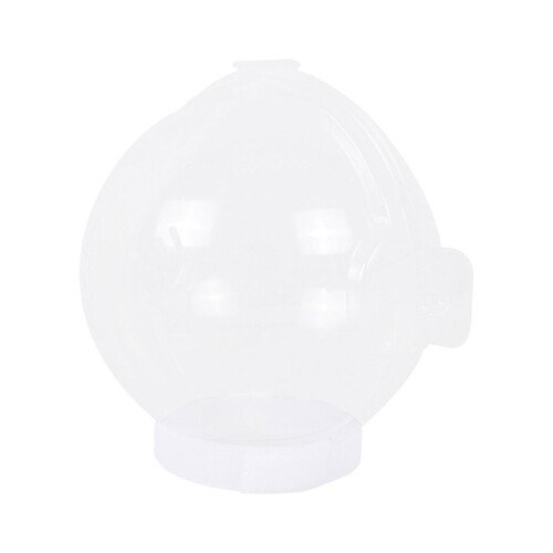 Adjustable Cats Muzzle Safety Helmet Transparent Plastic